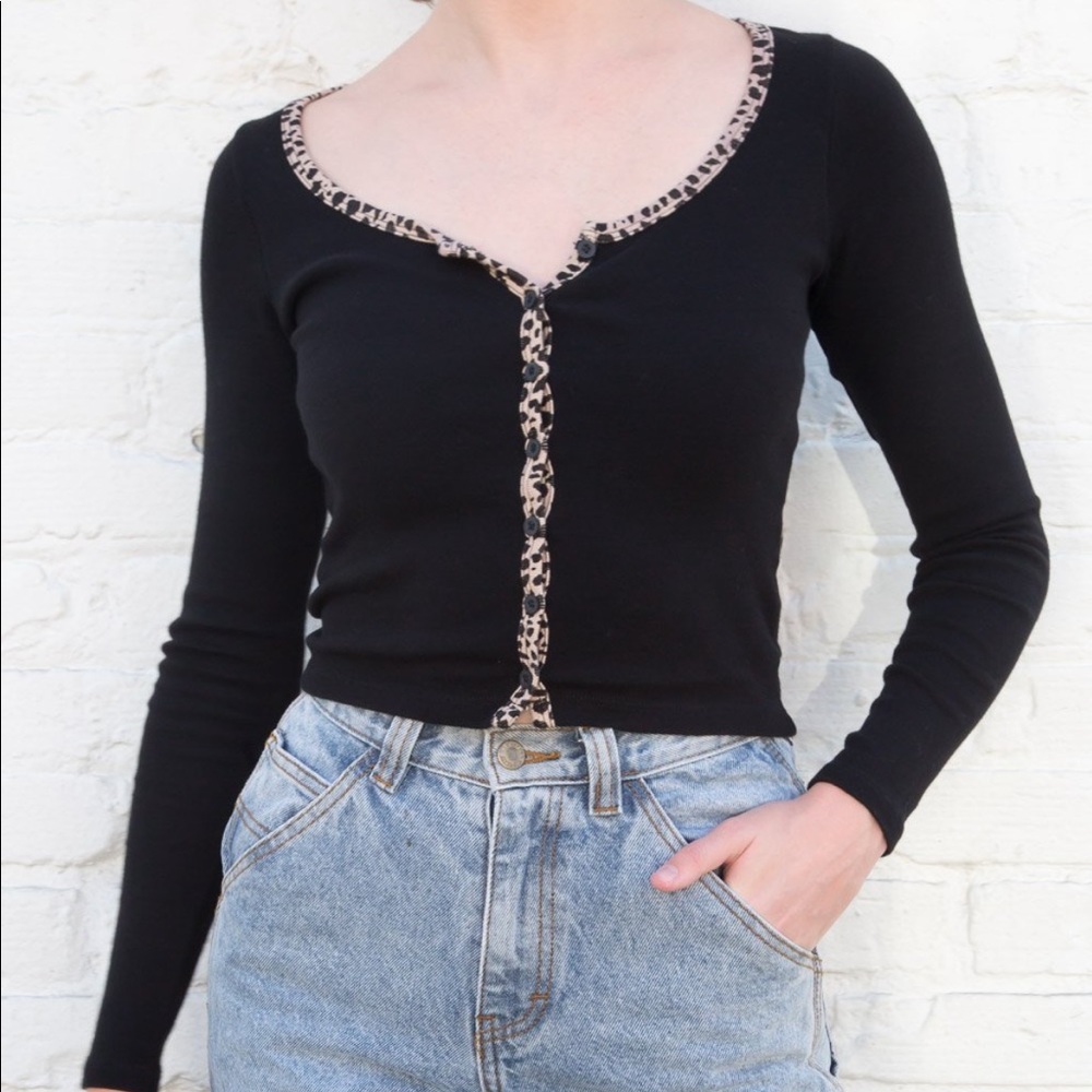 cheetah zelly top